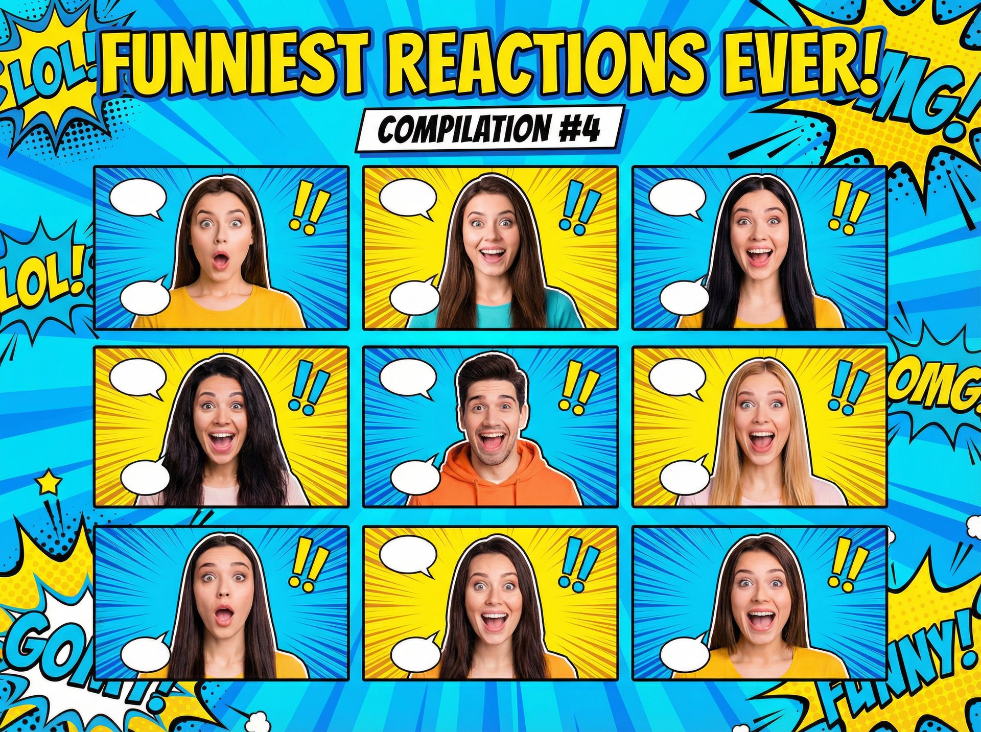 青柠视频搞笑反应视频合集